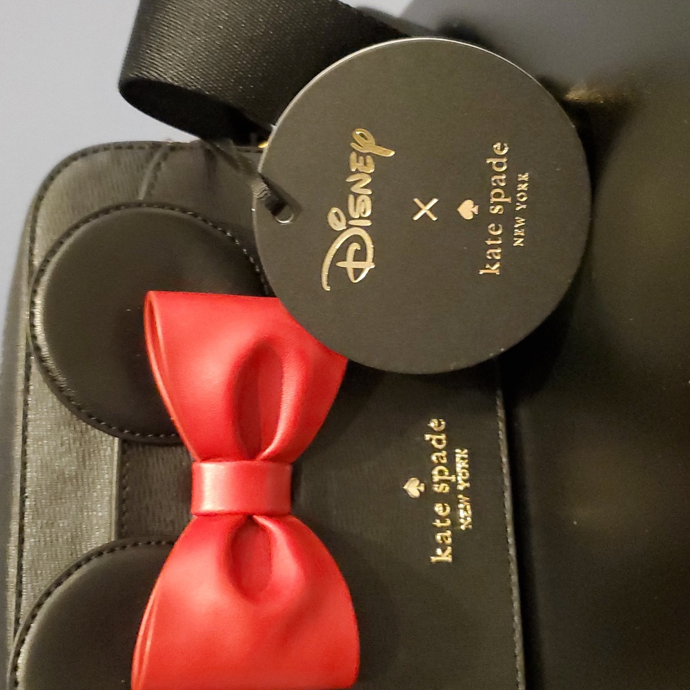 Kate Spade ♠️ ❤🤍🖤 Minnie Mouse Camera Bag -  NWT ❤️‍🔥 - Picture 8 of 8